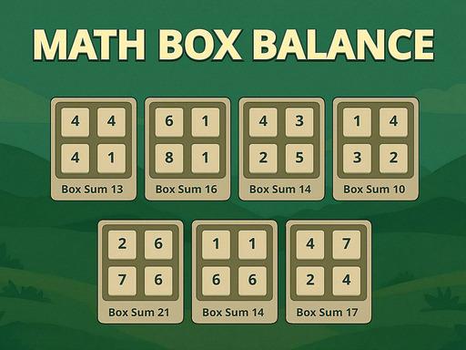 Matematik Kutu Dengesi