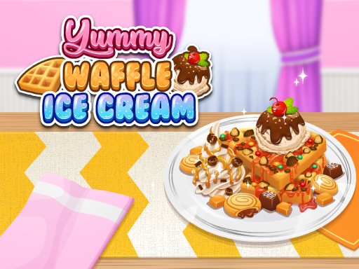 Lezzetli Waffle Dondurma