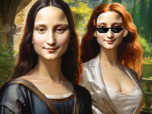 Mona Lisa Moda Deneyleri