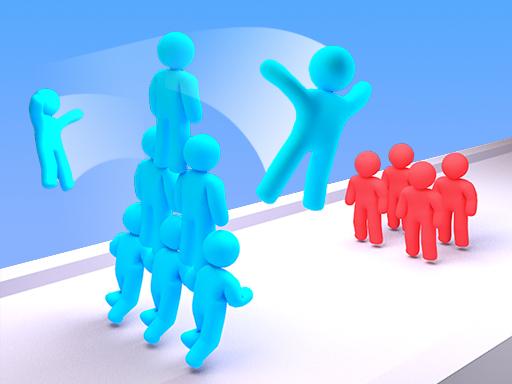 Kalabalık Yığma Yarışı 3D