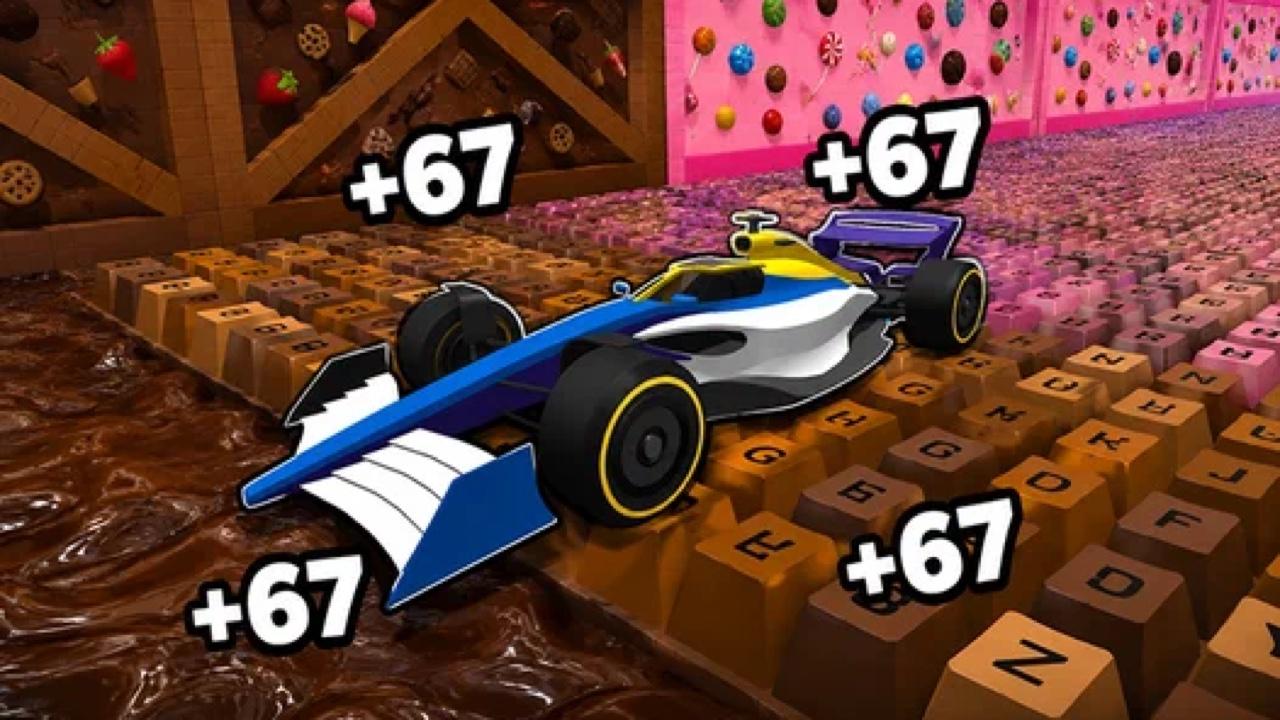 Obby: Supercar Race on Keyboard