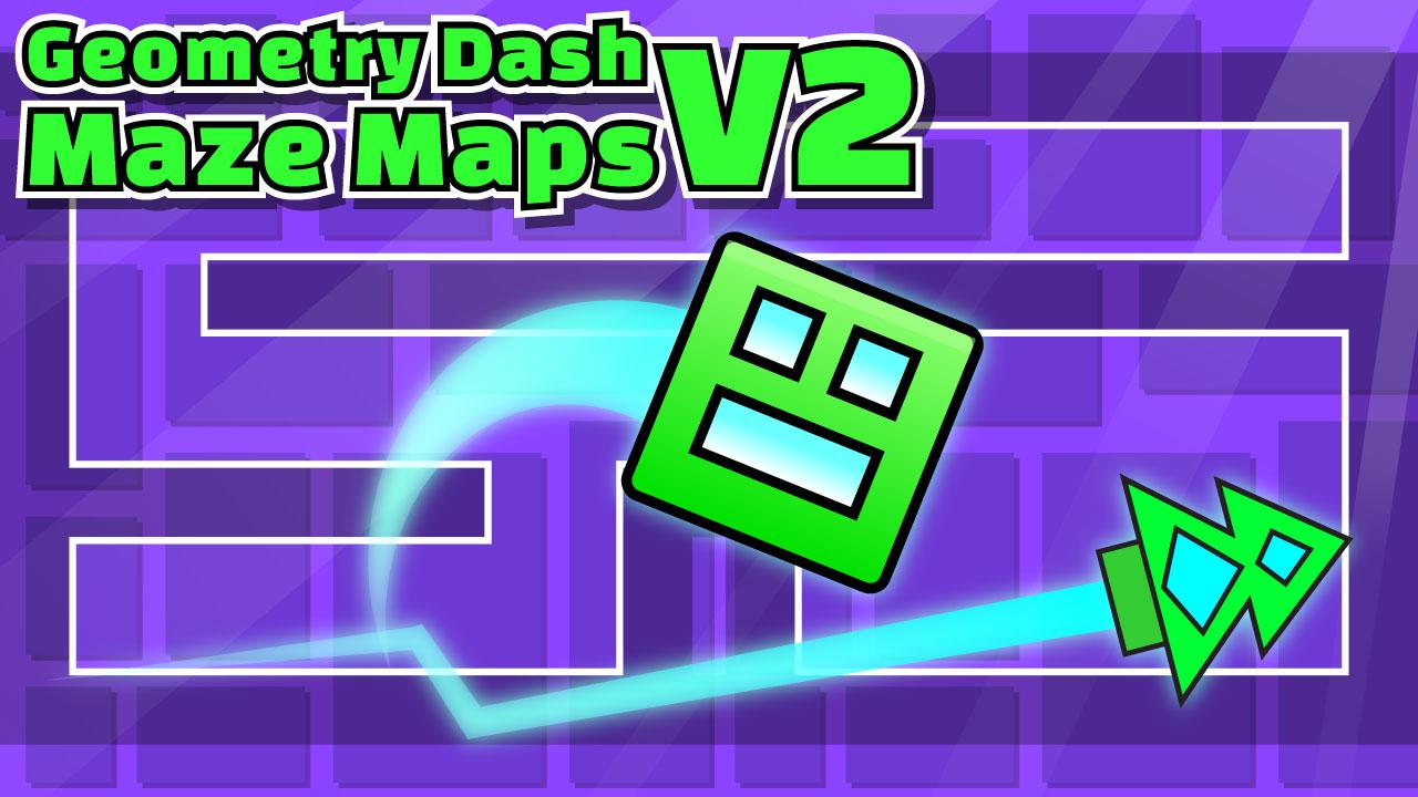 Geometry Dash Labirent Haritaları V2