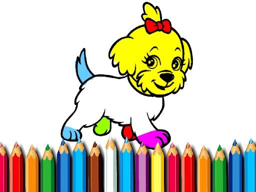 BTS Köpekçik Boyama Kitabı