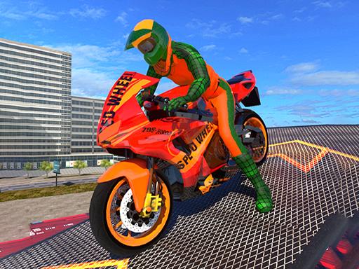 Motosiklet Akrobasi Sürüş Simülatörü 3D