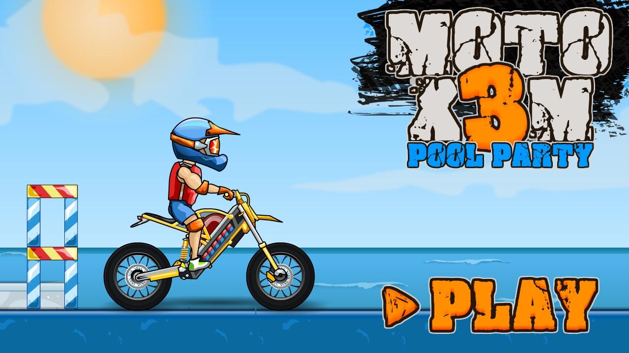 Moto X3M Havuz Partisi