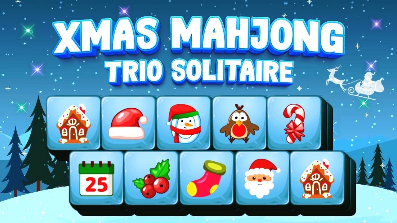 Noel Mahjong Üçlü Solitaire